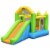 Inflatable Slide Bouncer Ball Pit Basketball Dart Game Without Blower Perspective: left