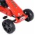 Costway Xmas Gift Go Kart Kids Ride On Car Pedal Powered Car 4 Wheel Racer Toy Stealth Outdoo Perspective: left