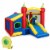 Costway 6-in-1 Inflatable Bounce House Bouncy Castle Blow up Toddler Bouncy House for Kids I Perspective: left