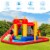 Costway Inflatable Water Slide Jumping Bounce House Bouncy Splash Park Perspective: left