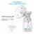 Costway Electric Double Breast Pump, Breast Pump, Portable Dual Suction Nursing Breastfeeding Perspective: left