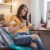 Costway Mesh Office Chair Low-Back Armless Computer Desk Chair Adjustable Height Perspective: left