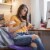 Costway Mesh Office Chair Low-Back Armless Computer Desk Chair Adjustable Height Perspective: left