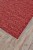Feizy Rugs Deep/Bright Red Luna Hand Woven Marled Wool Runner Rug Perspective: left