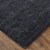 Feizy Rugs Black/Dark Gray Luna Hand Woven Marled Wool Accent Rug Perspective: left