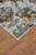 Feizy Rugs Brixton Ombre Medallion Area Rug - Teal Blue/Gold Perspective: left