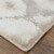 Feizy Rugs Silver Gray/Taupe Saphir Zam Metallic Ikat Runner Rug Perspective: left