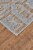 Feizy Rugs Ice Blue/Taupe Milton Modern Metallic Geometric Runner Rug Perspective: left
