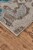 Feizy Keats Abstract Ikat Print Accent Rug - Crystal Teal/Taupe Perspective: left