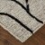 Feizy Rugs Enzo Minimalist Abstract Wool Accent Rug - Warm Taupe/Black Perspective: left