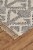 Feizy Rugs Savona Bohemian Geometric Flatweave Area Rug - Dark Gray/Ivory Perspective: left