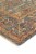 Feizy Carrington Traditional Oushak Runner Rug - Flora/Fauna/Blue/Rust Perspective: left