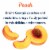 Crystal Geyser™ Sparkling Spring Water - Peach Perspective: left