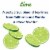 Crystal Geyser™ Sparkling Spring Water - Lime Perspective: left