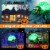Costway 5 FT Long Halloween Inflatable Spider with White Net Yard Decor w/Rotating Light Perspective: left