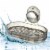 VOCOSTE Wall Mounted Soap Dish Soap Box Soap Holder for Bathroom Kitchen Perspective: left