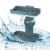 VOCOSTE Wall Mounted Soap Dish Soap Box Soap Holder for Bathroom Kitchen Perspective: left