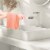uxcell Absorbent Quick Drying Solid Color Cotton Hand Towel Set 14 x 28 inch Perspective: left