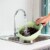 uxcell 3pcs Rice Washer Strainer Colander Fruit Washing Drain Basket Perspective: left