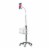 Metal Basket Add-On for CTA Digital Floor Stands Perspective: left
