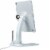 Dual Security Kiosk Stand with Locking Case and Cable for iPad (White) Perspective: left