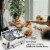 Commercial Electric 23.4L Deep Fryer Dual Tank w/ Timer and Drain Reset Button French Fry Perspective: left