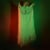 4' Halloween Prop Hanging Chained Prisoner Lighted Eyes Haunted House Party Ornament Decor Perspective: left