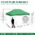 Instahibit 10x15ft Pop Up Canopy Tent Commercial Instant Shelter 550D Oxford Canopy with Perspective: left