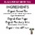 Honest Tea Organic Fair Trade Black Forest Berry Glass Bottle Perspective: left