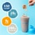 Garden of Life Raw Organic Meal Replacement All-in-One Shake 20g Vegan Protein Chocolate Powder Perspective: left