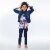 Denim Jacket With Embroidery Perspective: left