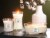 WoodWick® White Teak Candle Perspective: left
