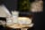 WoodWick® Fireside Scented Candle - Gray Perspective: left