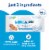 WaterWipes® Original Unscented 99.9% Water Based Baby Wipes Perspective: left