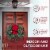 Adjustable Length Wreath Hanger - Black Perspective: left
