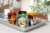 Parks and Recreation Location Logos 4 Piece Shot Glass Set Perspective: left