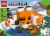 LEGO® Minecraft The Fox Lodge 21178 Perspective: left
