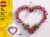 LEGO® Heart Ornament V39 40638 Building Set Perspective: left
