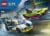 60415 LEGO® City Police Car and Muscle Car Chase Building Set Perspective: left