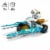 LEGO® Ninjago® Dragons Rising Zane's Ice Motorcycle Perspective: left