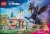 LEGO® Disney Princess Maleficent’s Dragon Form Castle and Horse Toy Perspective: left
