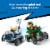 LEGO City Airplane vs. Hospital Bed Race Car Pack Building Toy 60459 Perspective: left