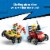 LEGO City Pizza vs. Fire Truck Race Car Pack Building Toy 60458 Perspective: left