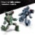 LEGO Marvel Iron Man & War Machine vs. Hammer Drones 76320 Perspective: left