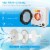 13.2 lbs Electric Tumble Compact Laundry Dryer Stainless Steel Tub 1350 W Perspective: left