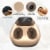 Shiatsu Foot Massager Massage Machine Kneading Rolling Air Compression for Foot Perspective: left