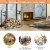 33'' Firewood Rack W/ Removable Kindling Holder Steel Fireplace Wood Perspective: left