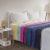 Intelligent Design Microlight Plush Oversized Blanket, Full/ Queen, Grey Perspective: left