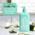 Hempz Beauty Actives Cucumber & Aloe Herbal Body Moisturizer with Ceramides + B3 Perspective: left