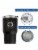 Cyetus Set of Two Black Tumbler Cups Perspective: left
